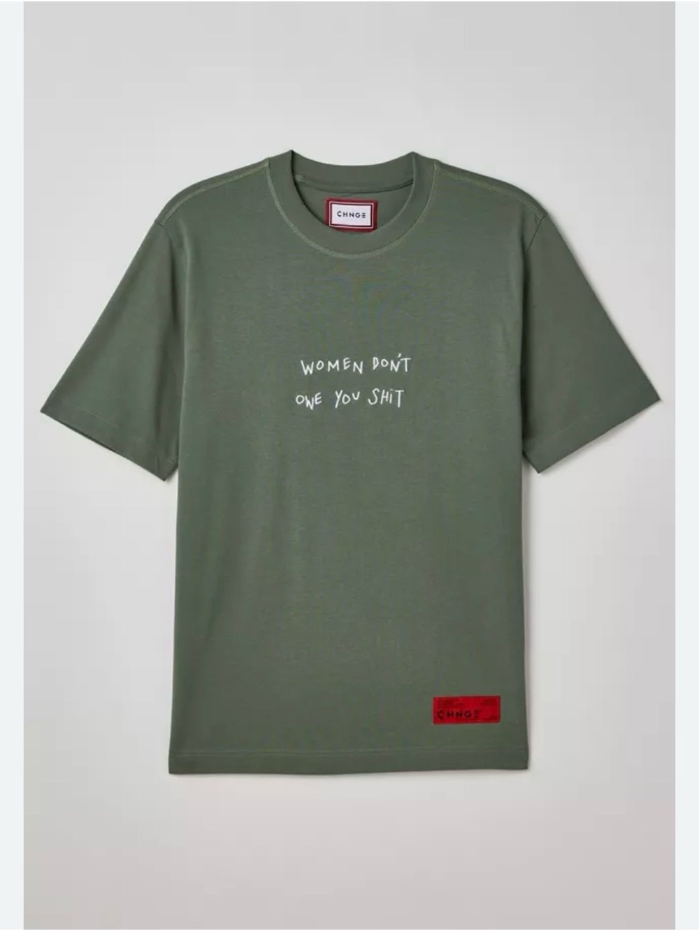 CHNGE Graphic Crewneck T-Shirt - Women Don't Owe You S**t